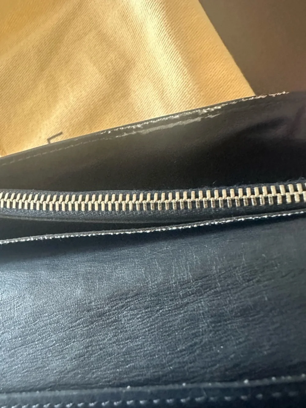Louis Vuitton Blue Monogram Tapestry Brazzaville Wallet